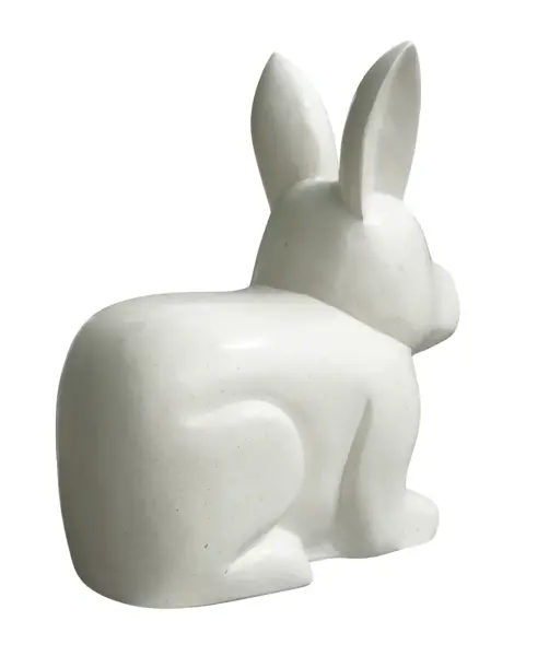 Product image 5 of the product “Rabbit, 40cm Height | Terazzo, White color ”